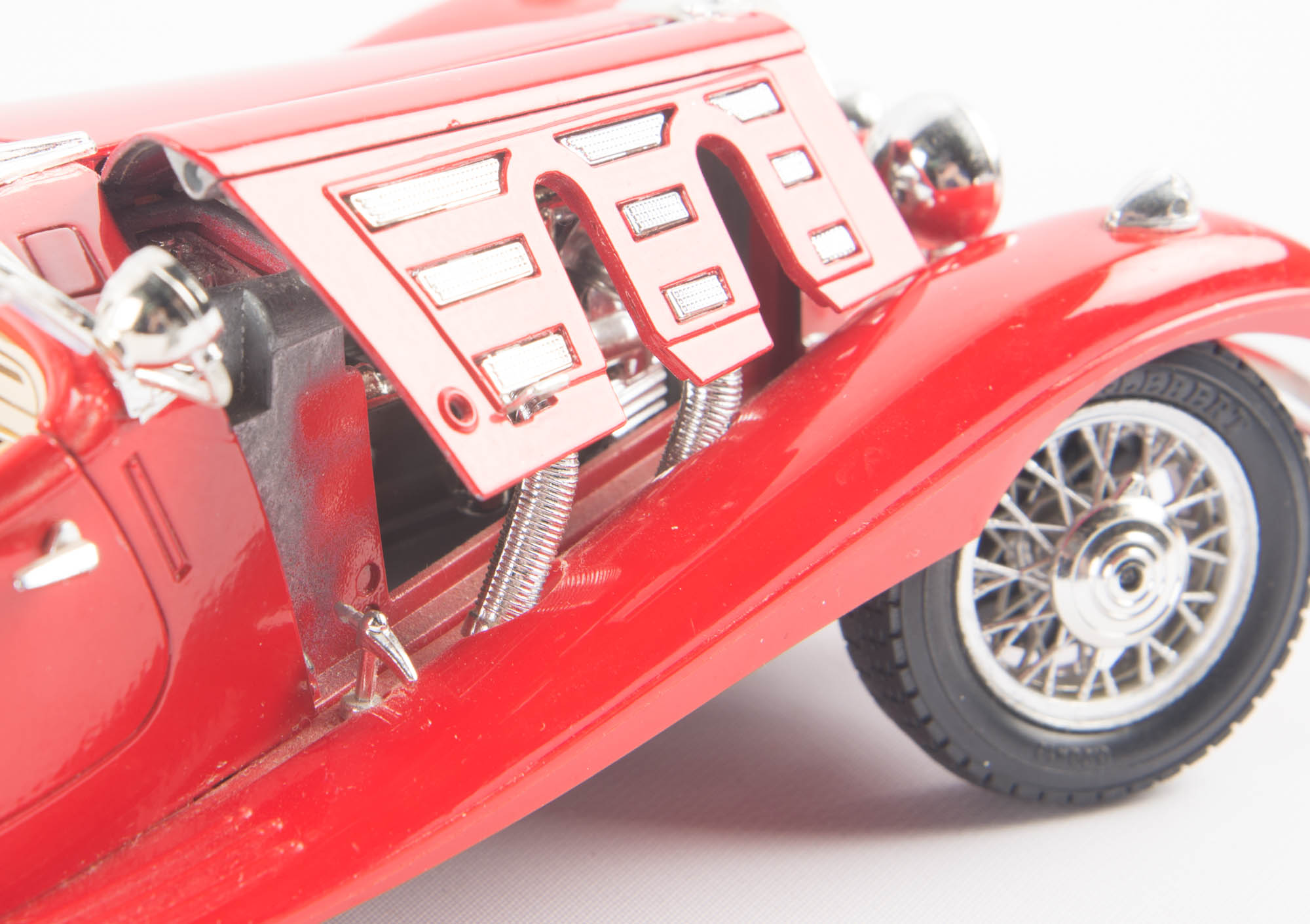 1936 Mercedes Benz 500K Roadster Model Car