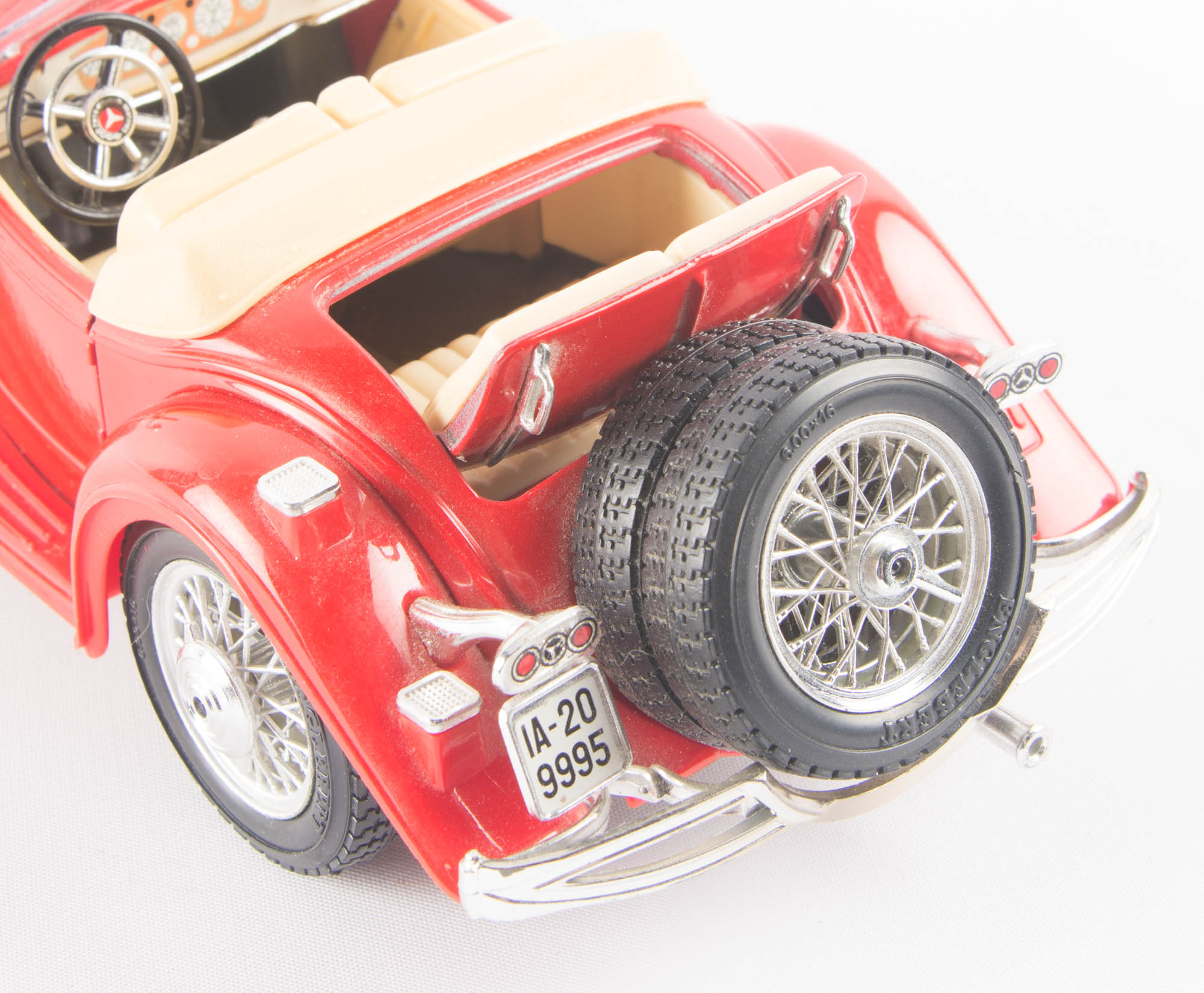 1936 Mercedes Benz 500K Roadster Model Car