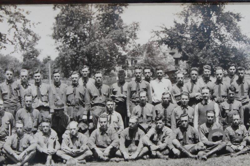 Framed Military Photo