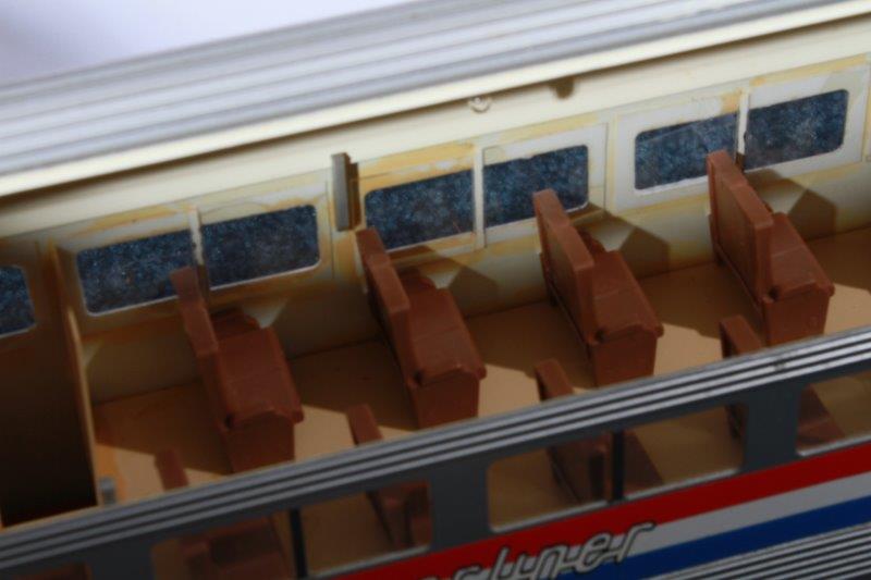 G-Gauge Amtrak Superliner Model Trains