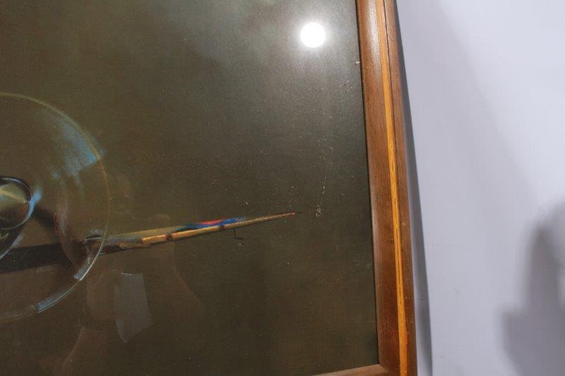 Framed Barrie A.F. Clark Offset Lithograph