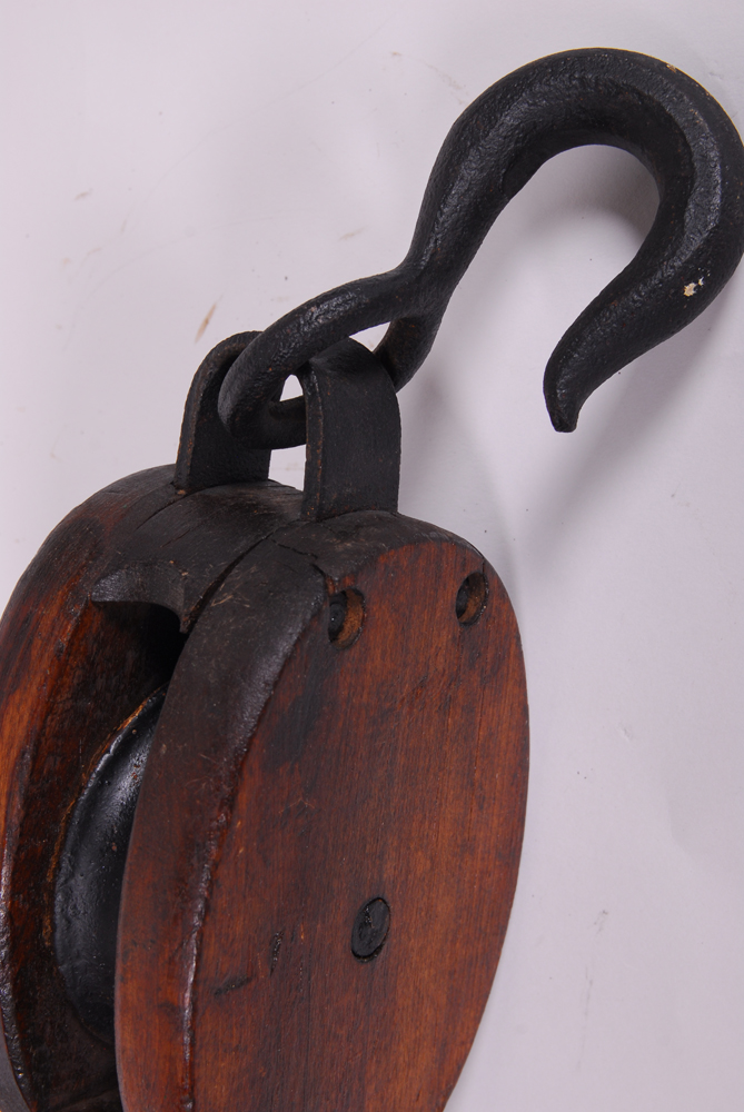 Pair of Antique Pullies