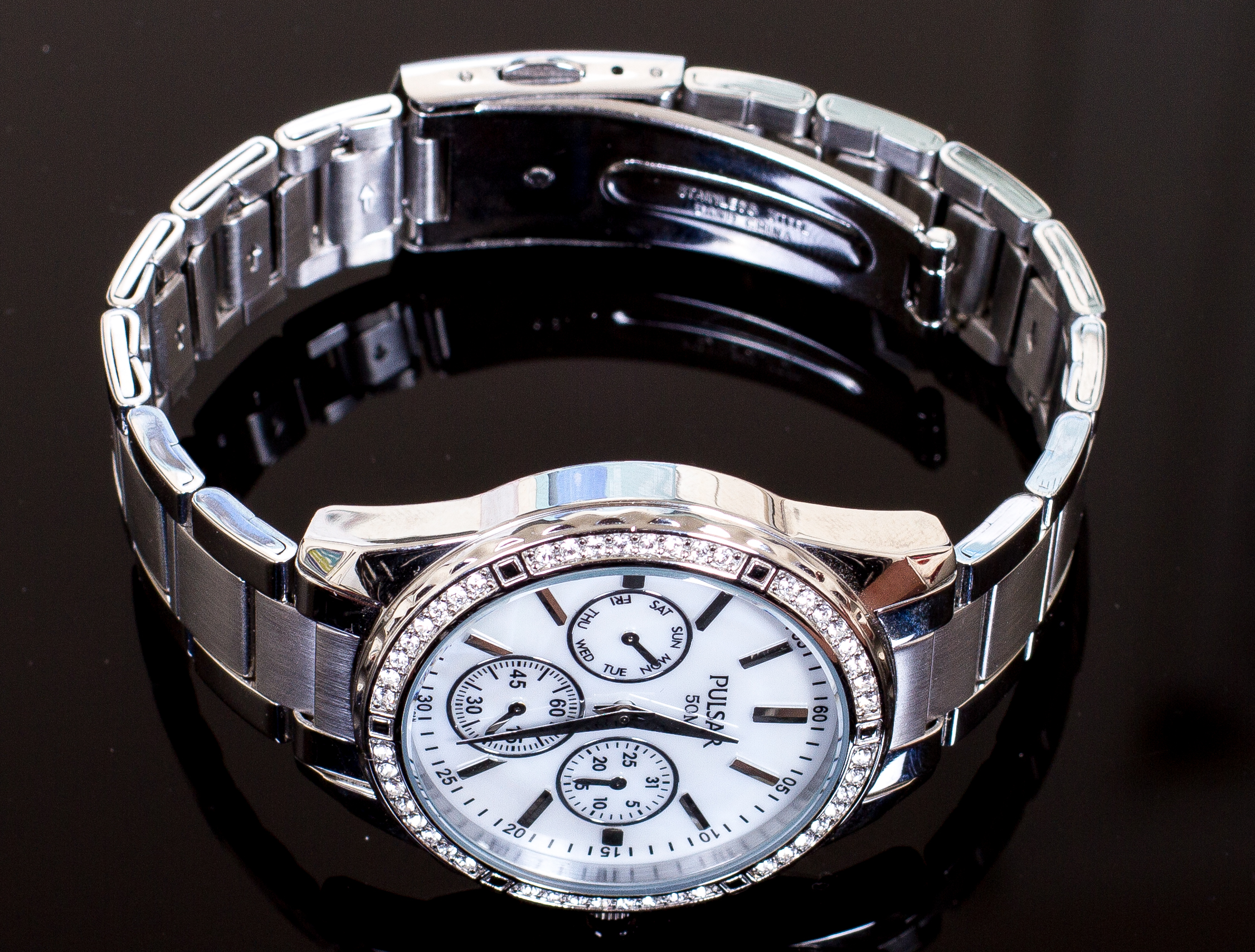 Pulsar Stainless Steel Watch