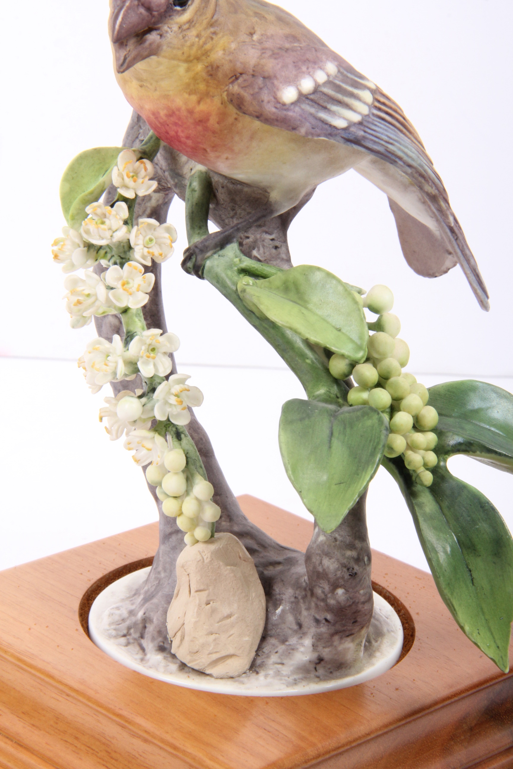 Royal Worcester Dorothy Doughty Lazuli Bunting Figurines