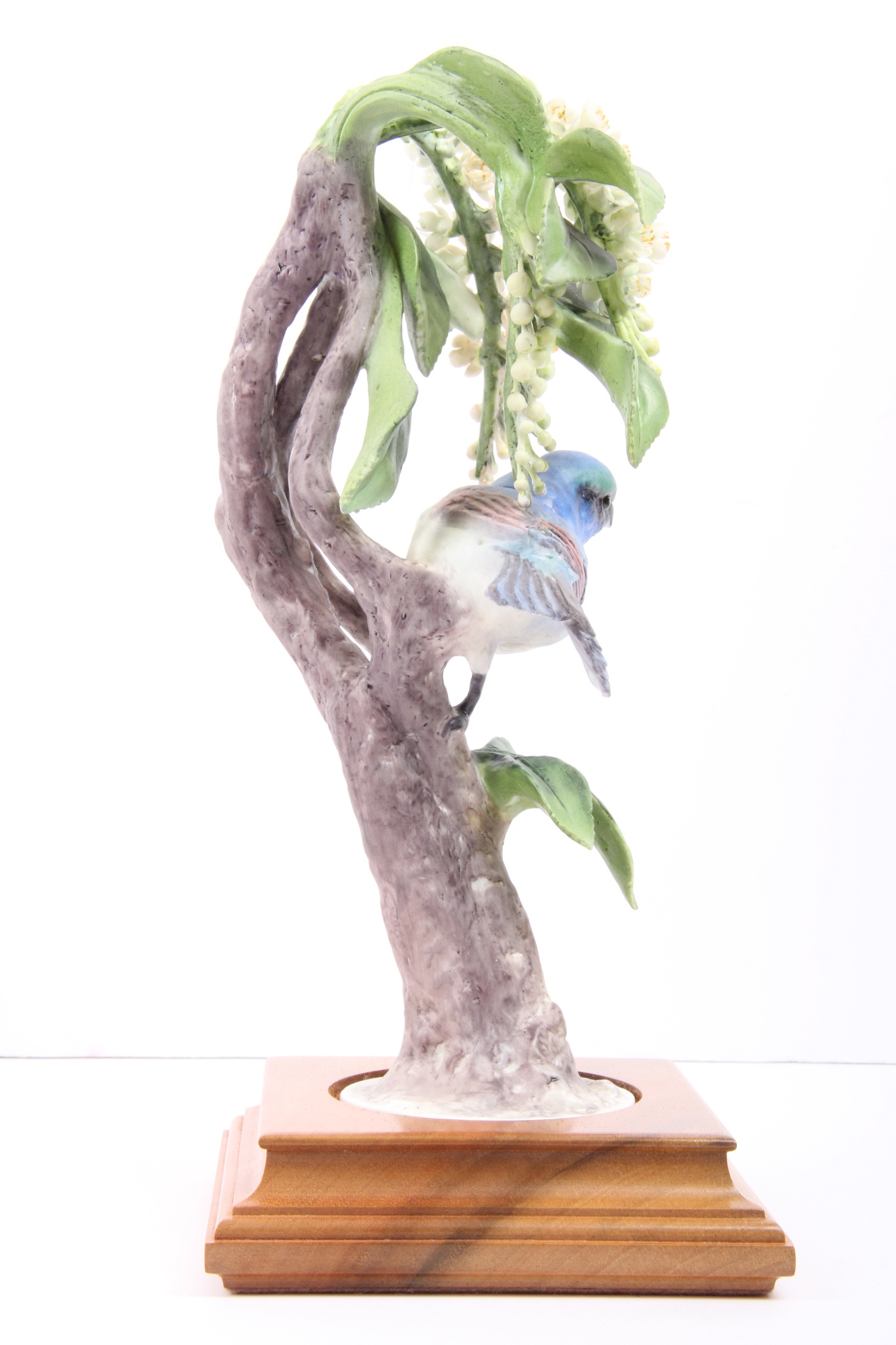 Royal Worcester Dorothy Doughty Lazuli Bunting Figurines