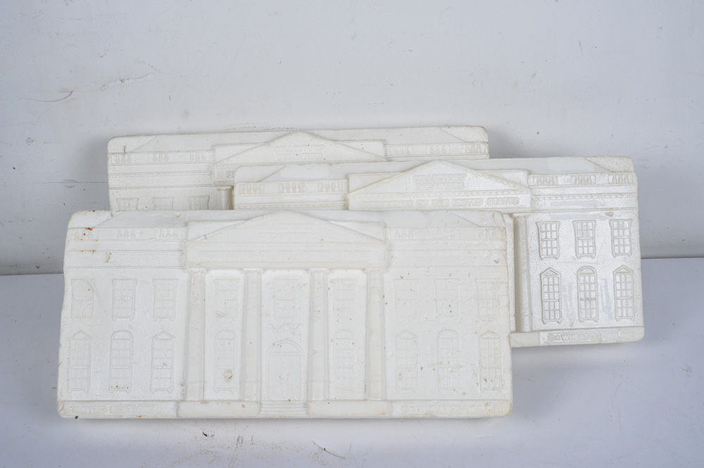 Wheaton Miniature Glass Presidential Decanters