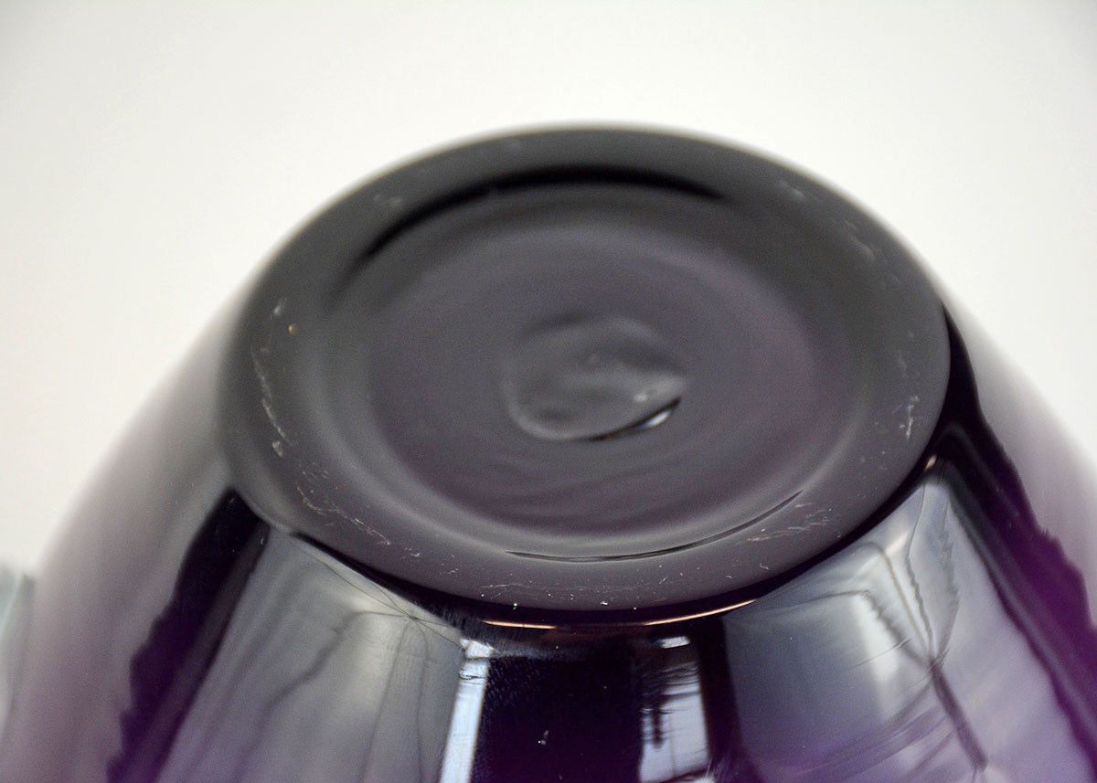 Vintage Blenko Purple Glass Pitcher