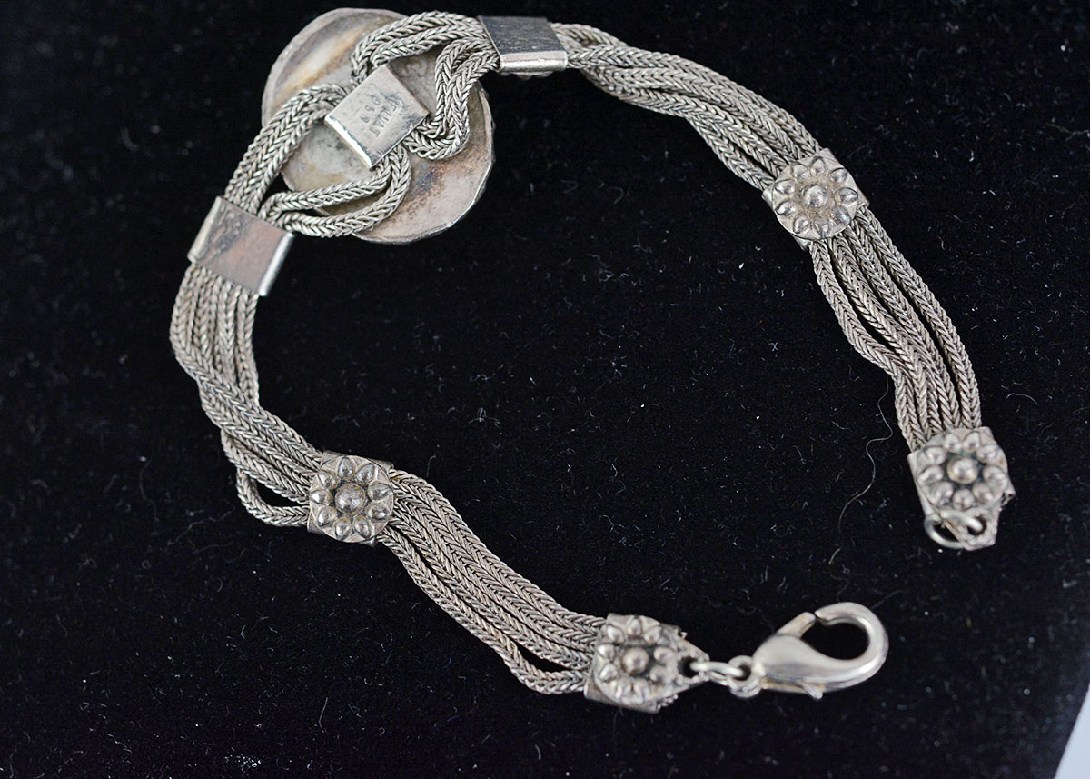 Turquoise and Sterling Silver Bracelet