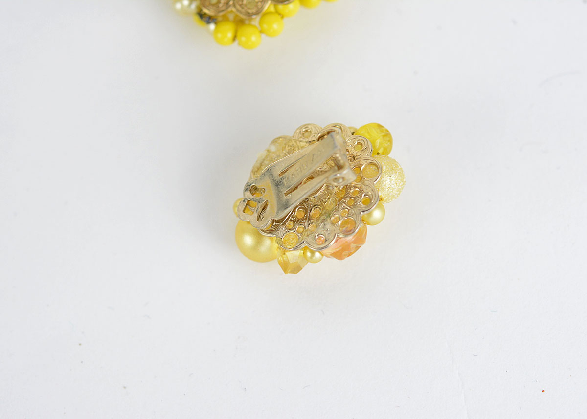 Bright Vintage Beaded Costume Jewelry