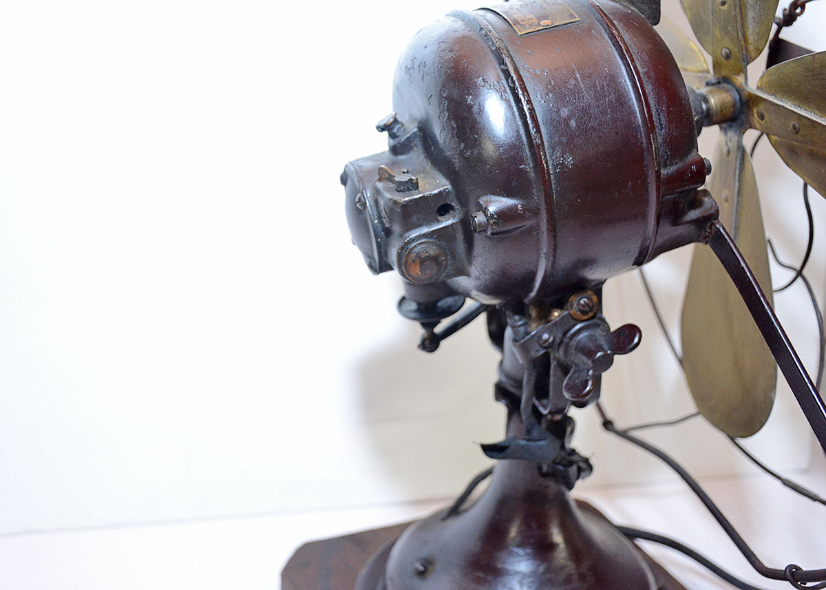 Early 20th Century "Century" Metal Fan