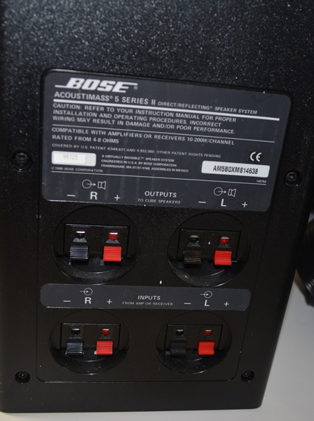 Bose Acoustimass 15 Home Theater Speaker System