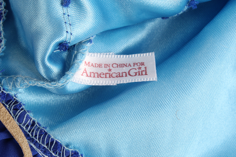 American Girl Kaya's Adorned Deerskin Dress, Winter Wear, Jingle Dress and Fancy Shawl of Today