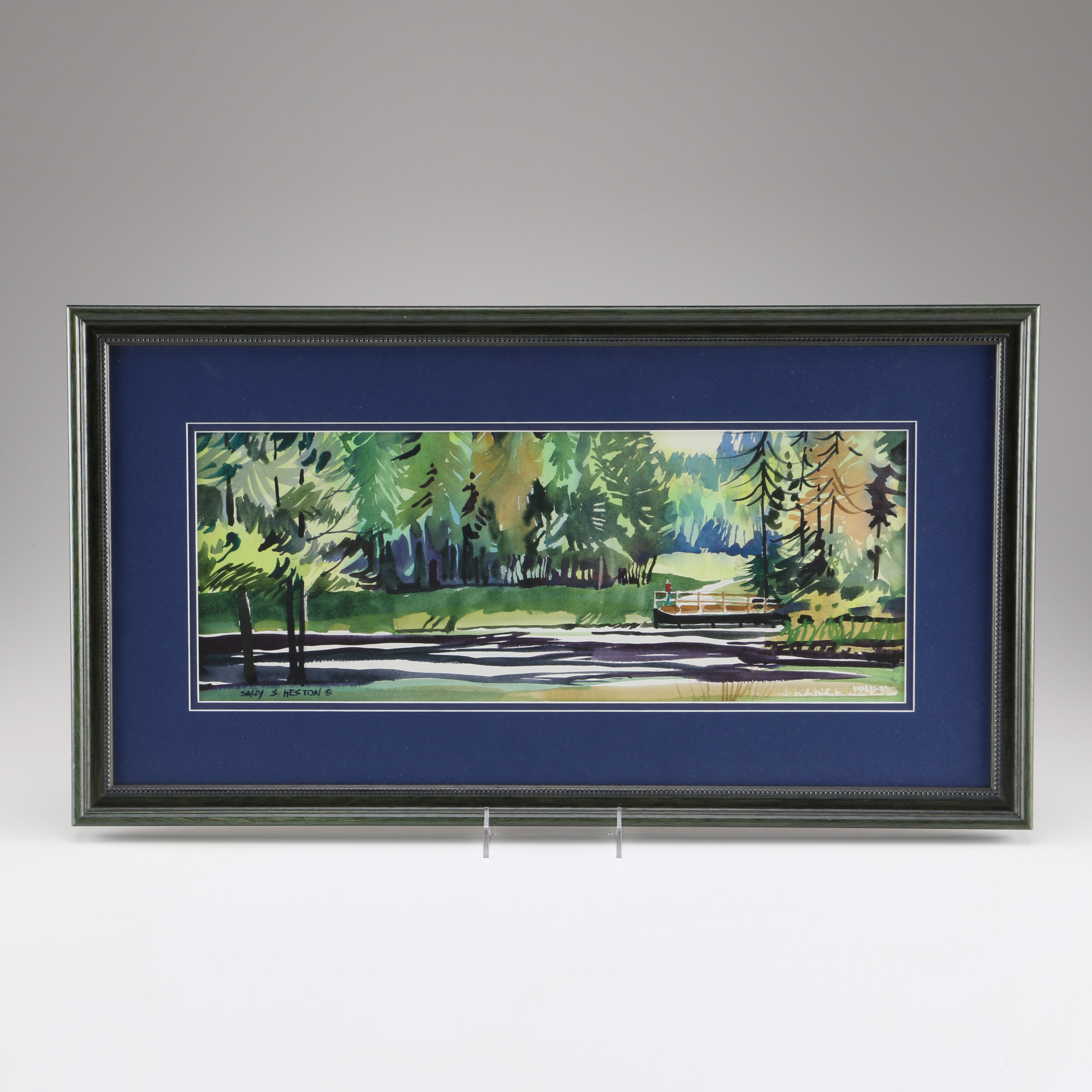 Sally Heston Watercolor Landscape