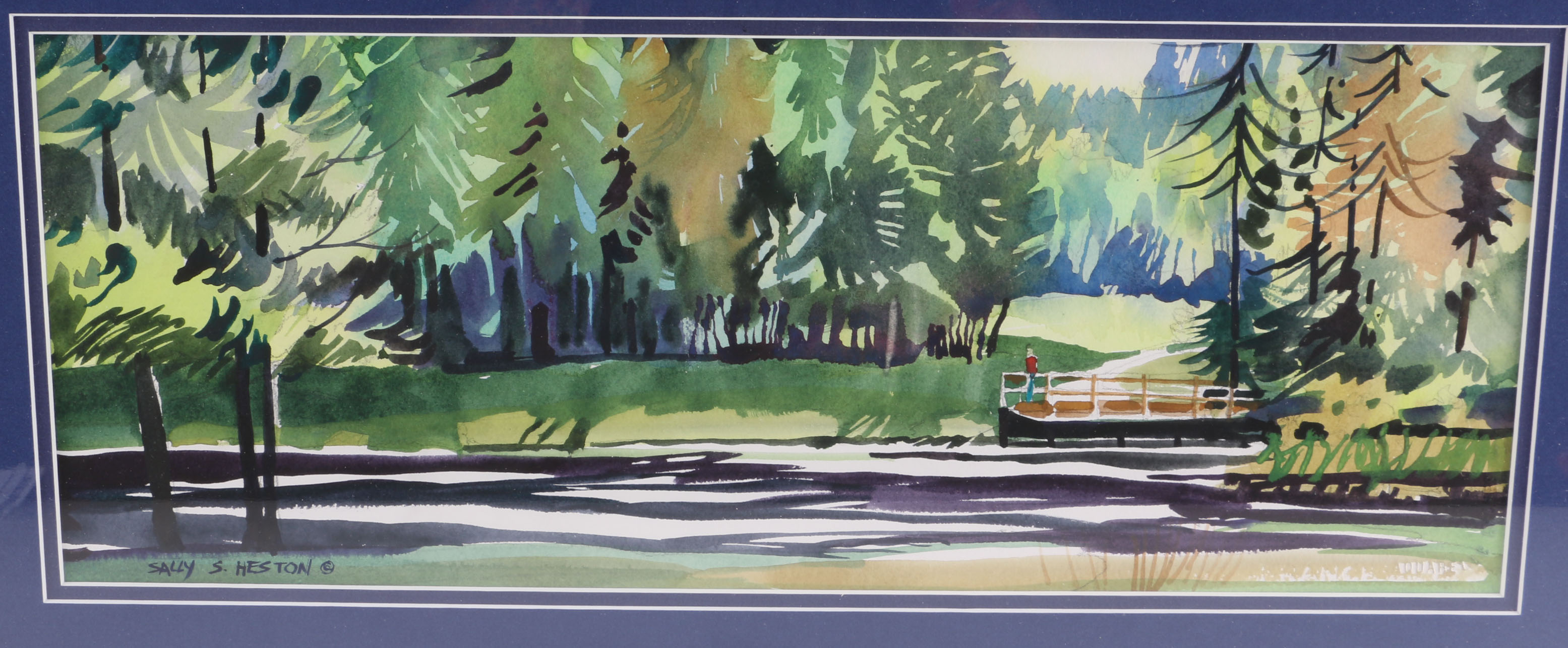 Sally Heston Watercolor Landscape