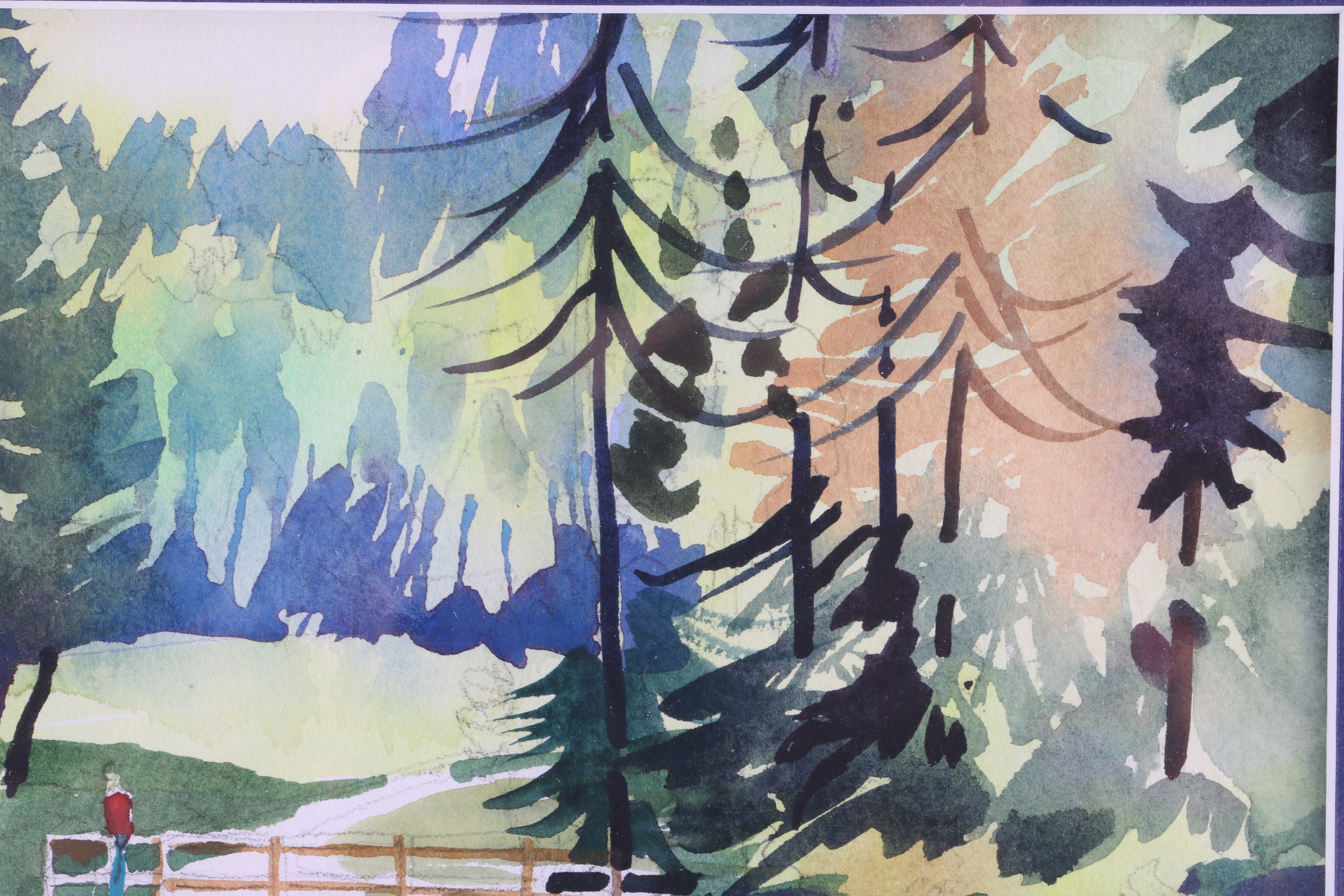 Sally Heston Watercolor Landscape