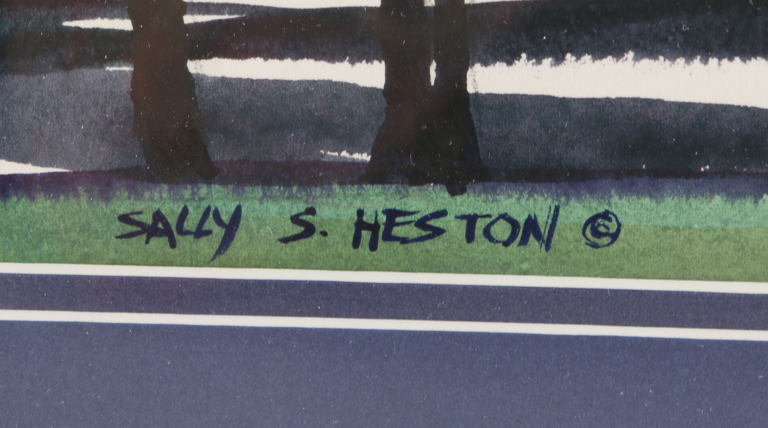 Sally Heston Watercolor Landscape