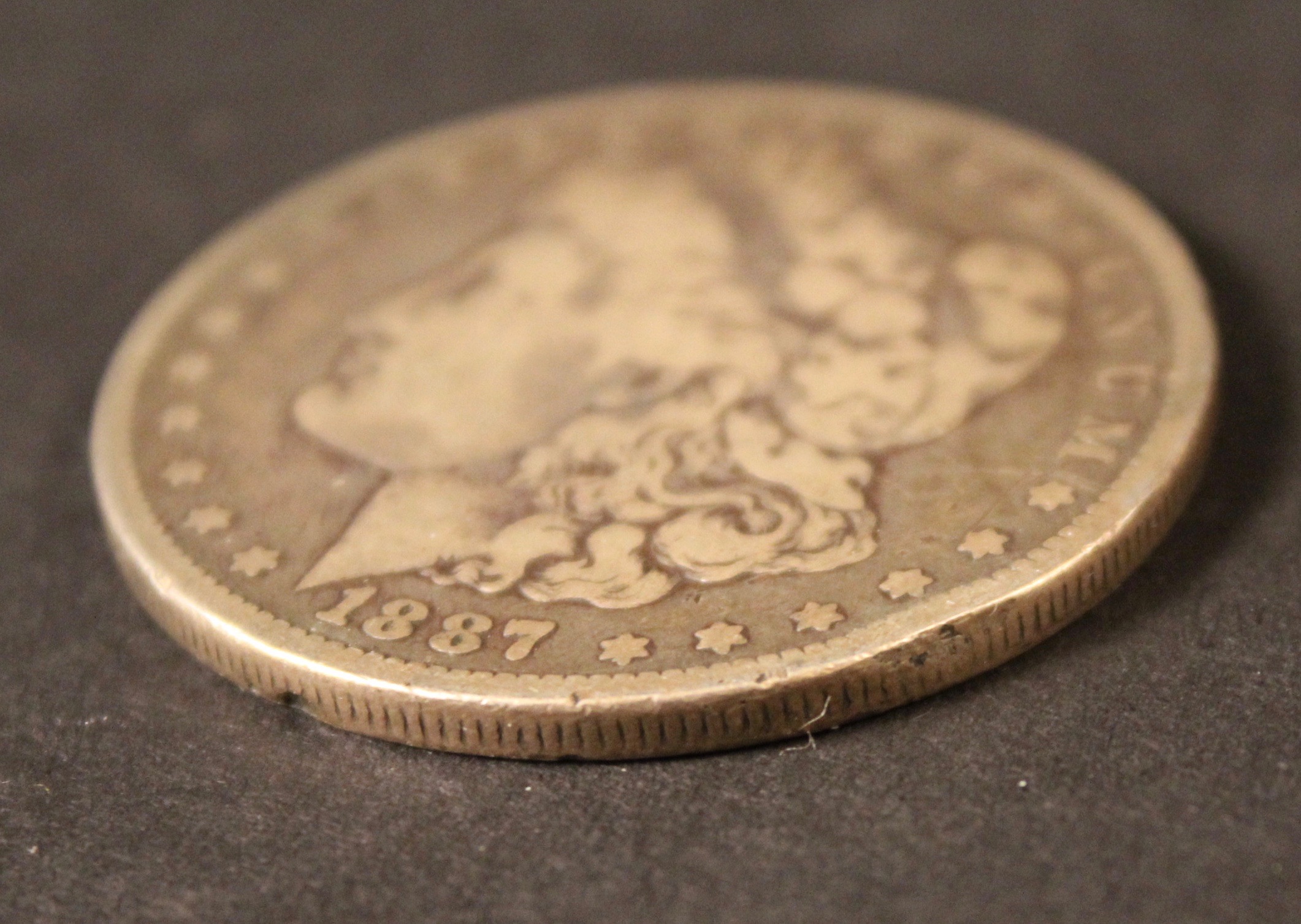 1886 and 1887 Morgan Silver Dollars