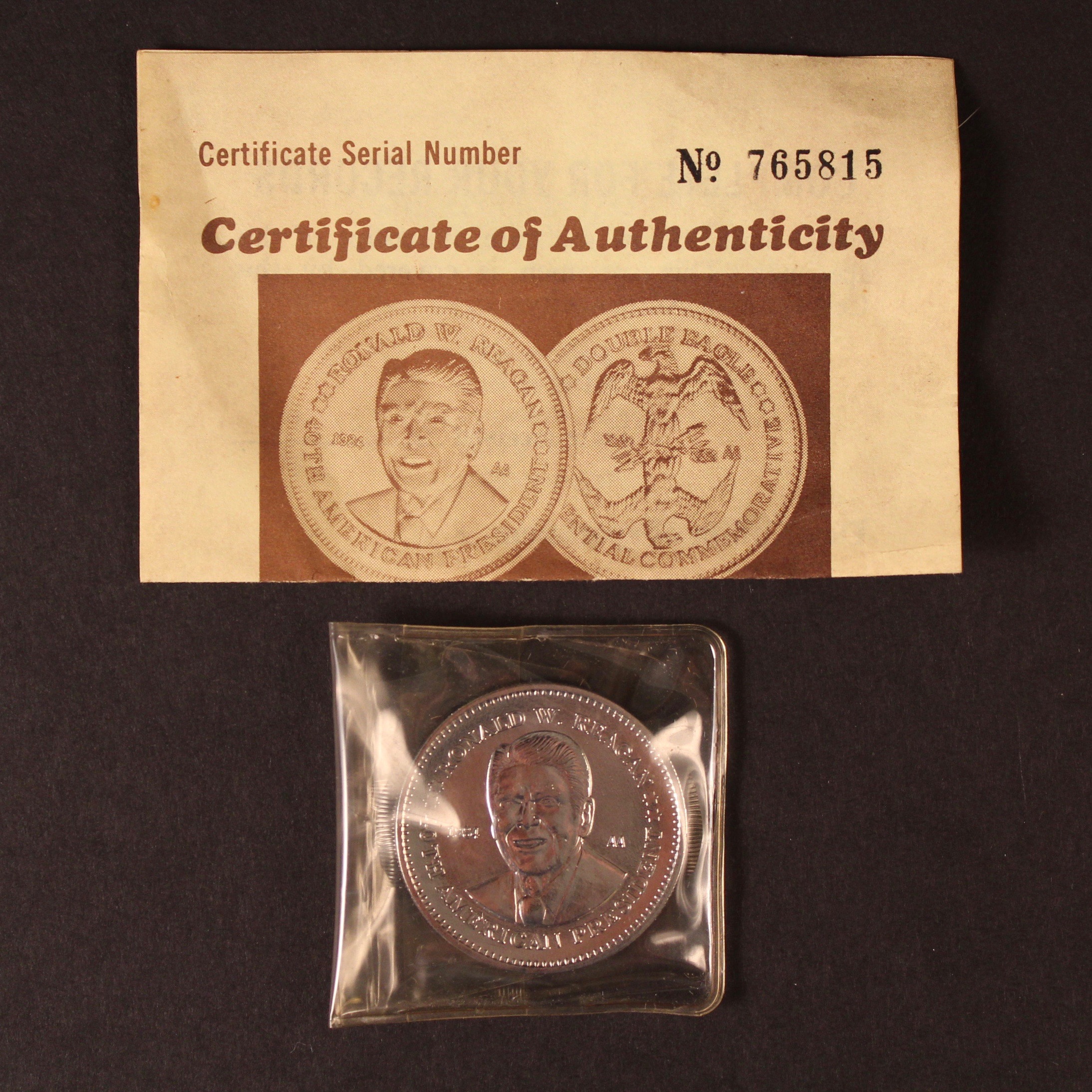 Series AA Double Eagle 1984 Ronald Reagan Commemorative Coin