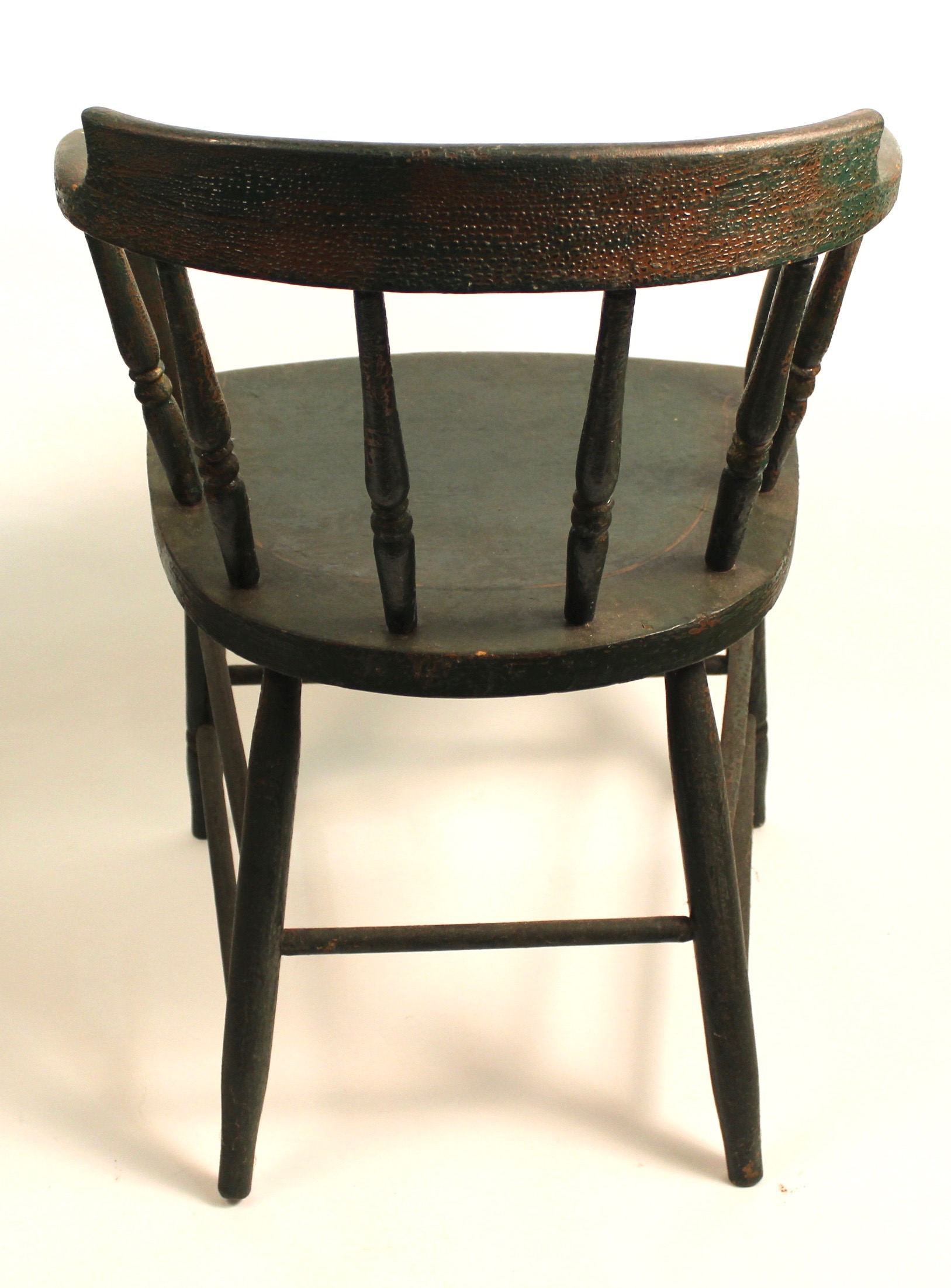 Set of Four Antique Painted Chairs