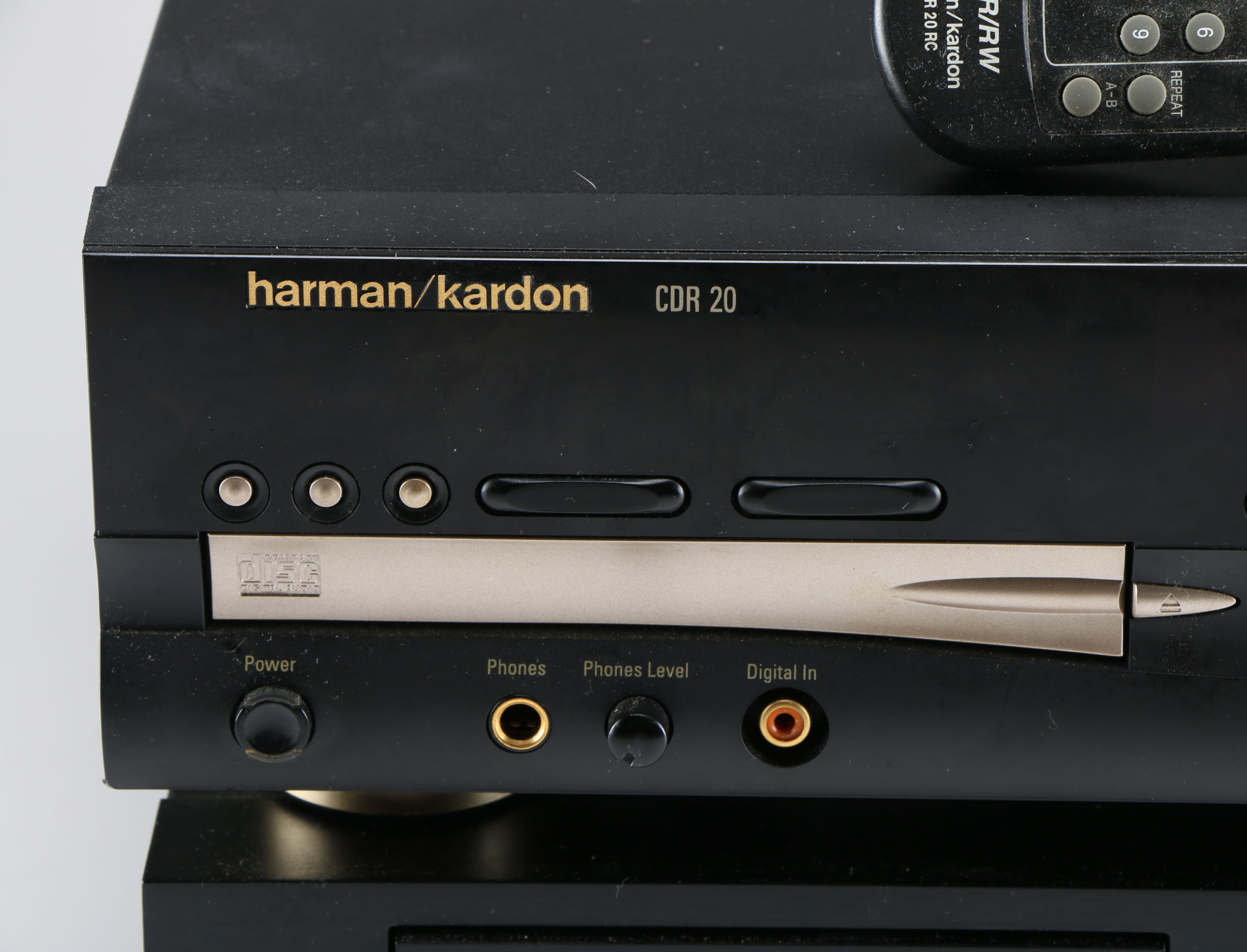Vintage Harman Kardon Stereo/ CD Player and Nakamichi DR-3 Tape Player