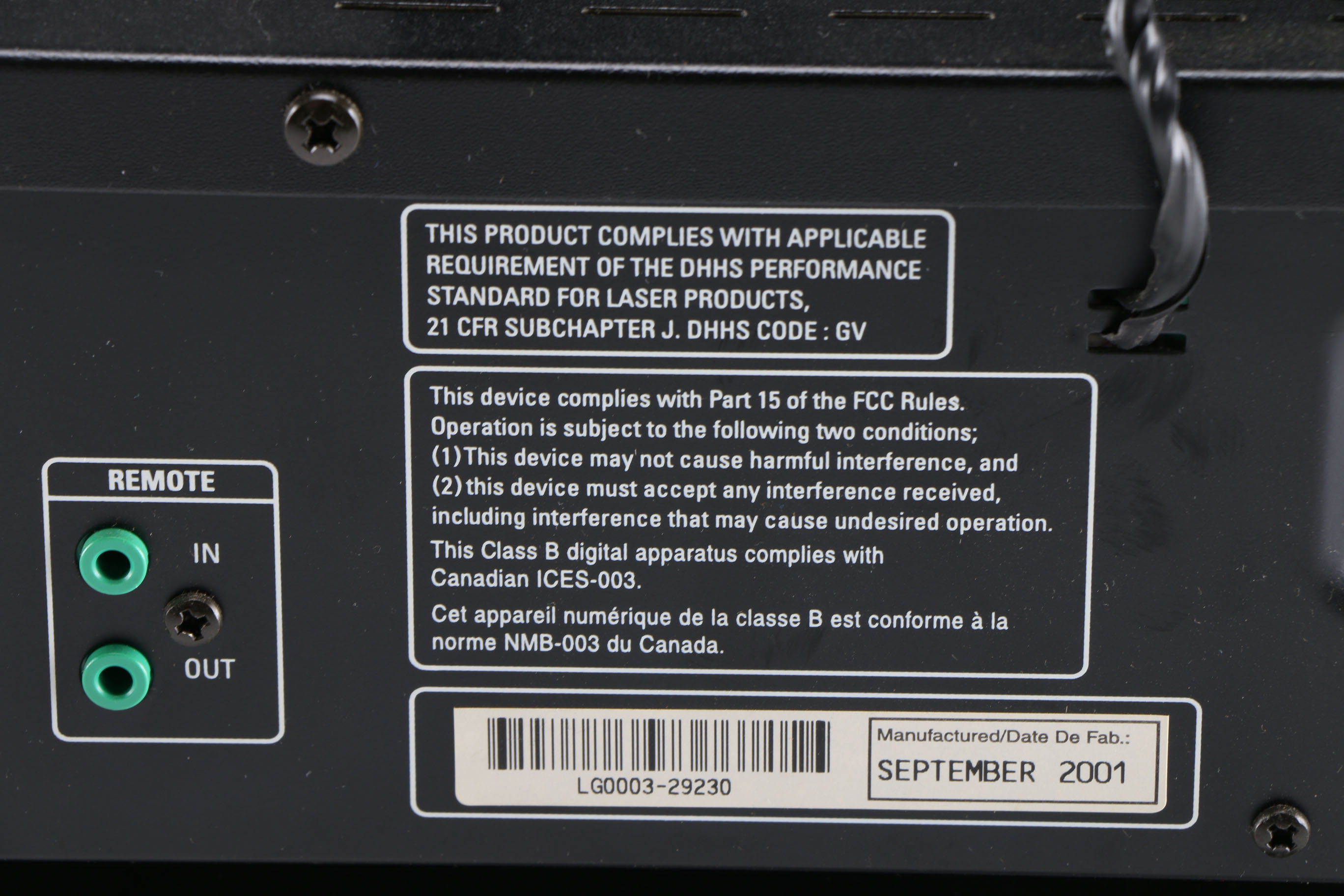 Vintage Harman Kardon Stereo/ CD Player and Nakamichi DR-3 Tape Player