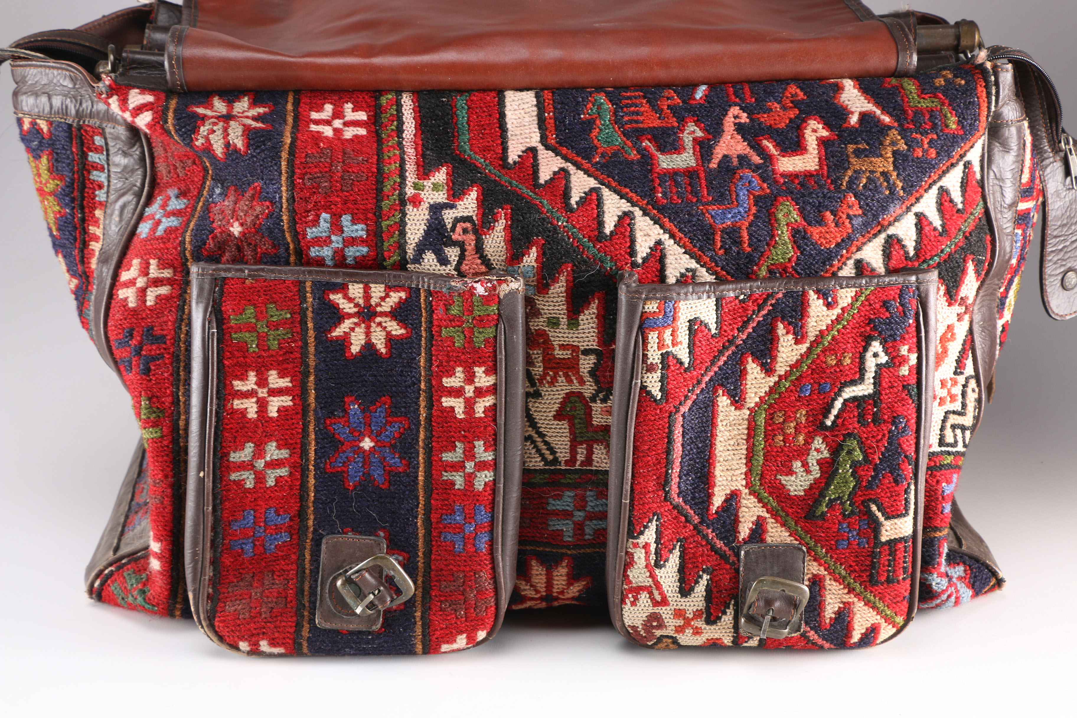 Celine Creation "Kilim Creation" Weekender and Shoulder Bag