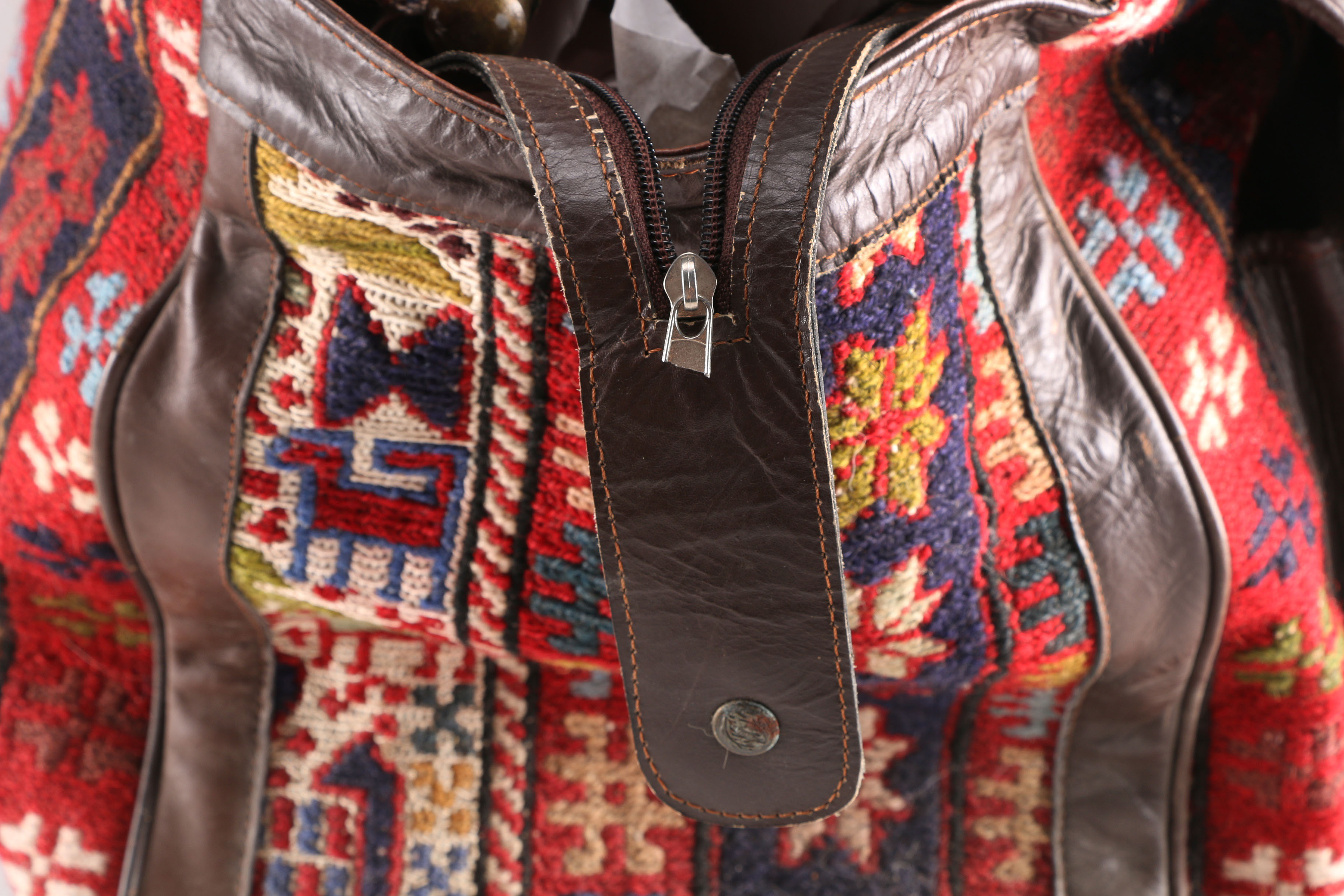 Celine Creation "Kilim Creation" Weekender and Shoulder Bag