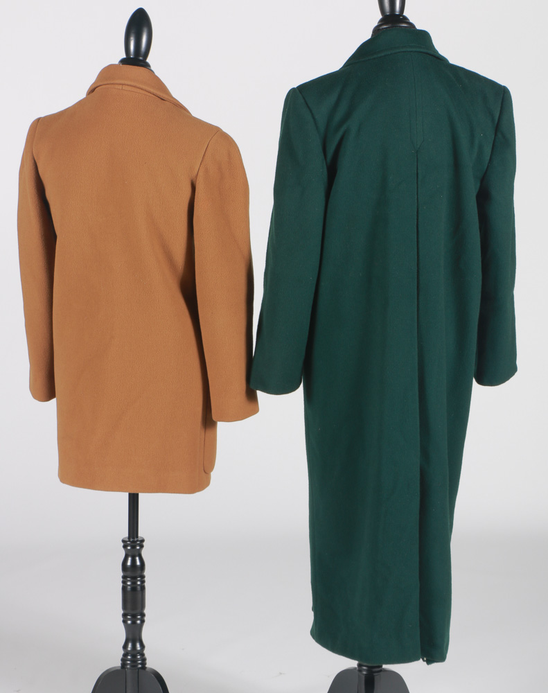 Pair of Perry Ellis Wool Coats