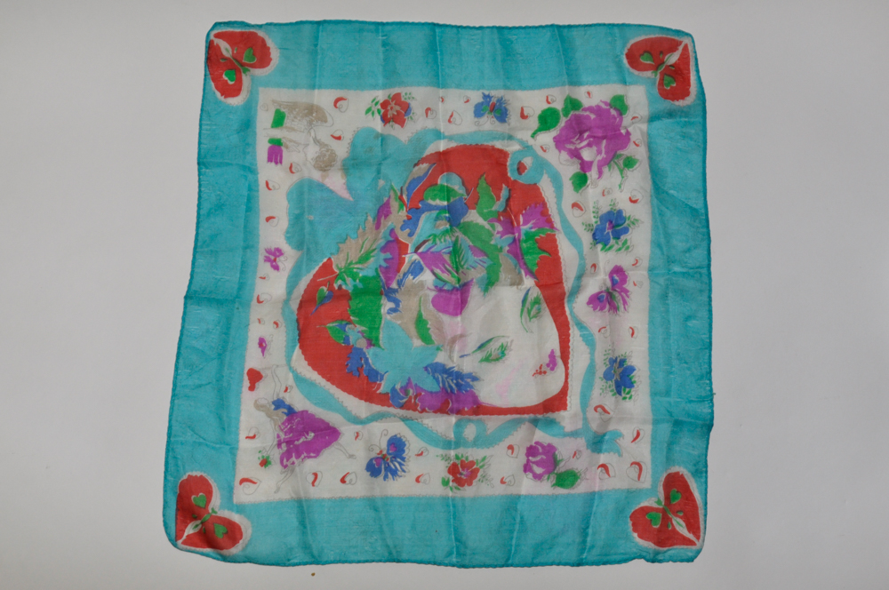 Pair of Colorful Silk Scarves