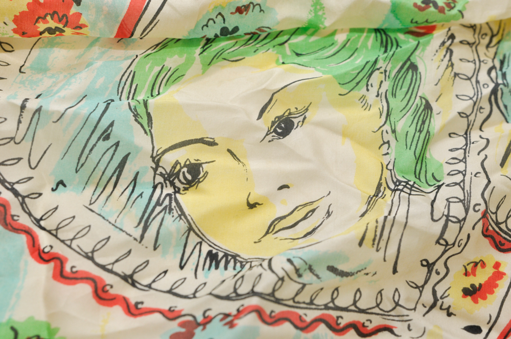 Pair of Colorful Silk Scarves