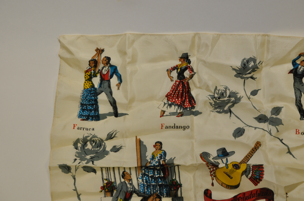 Spanish Inspired Silk Handkerchiefs
