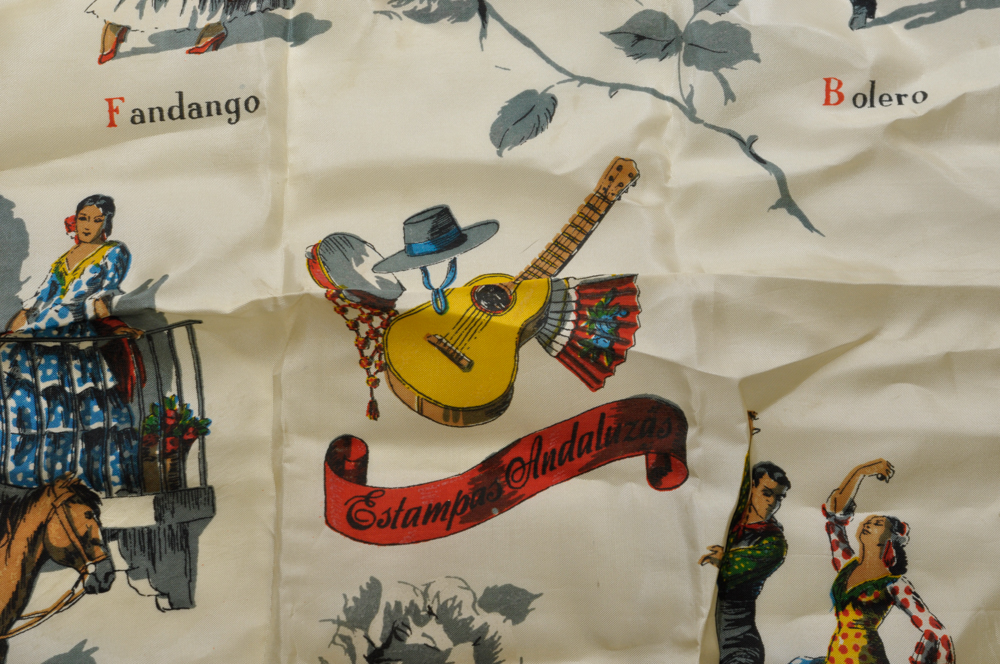 Spanish Inspired Silk Handkerchiefs