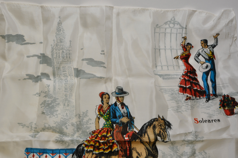Spanish Inspired Silk Handkerchiefs
