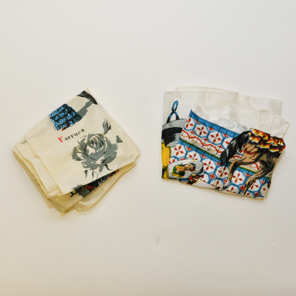 Spanish Inspired Silk Handkerchiefs