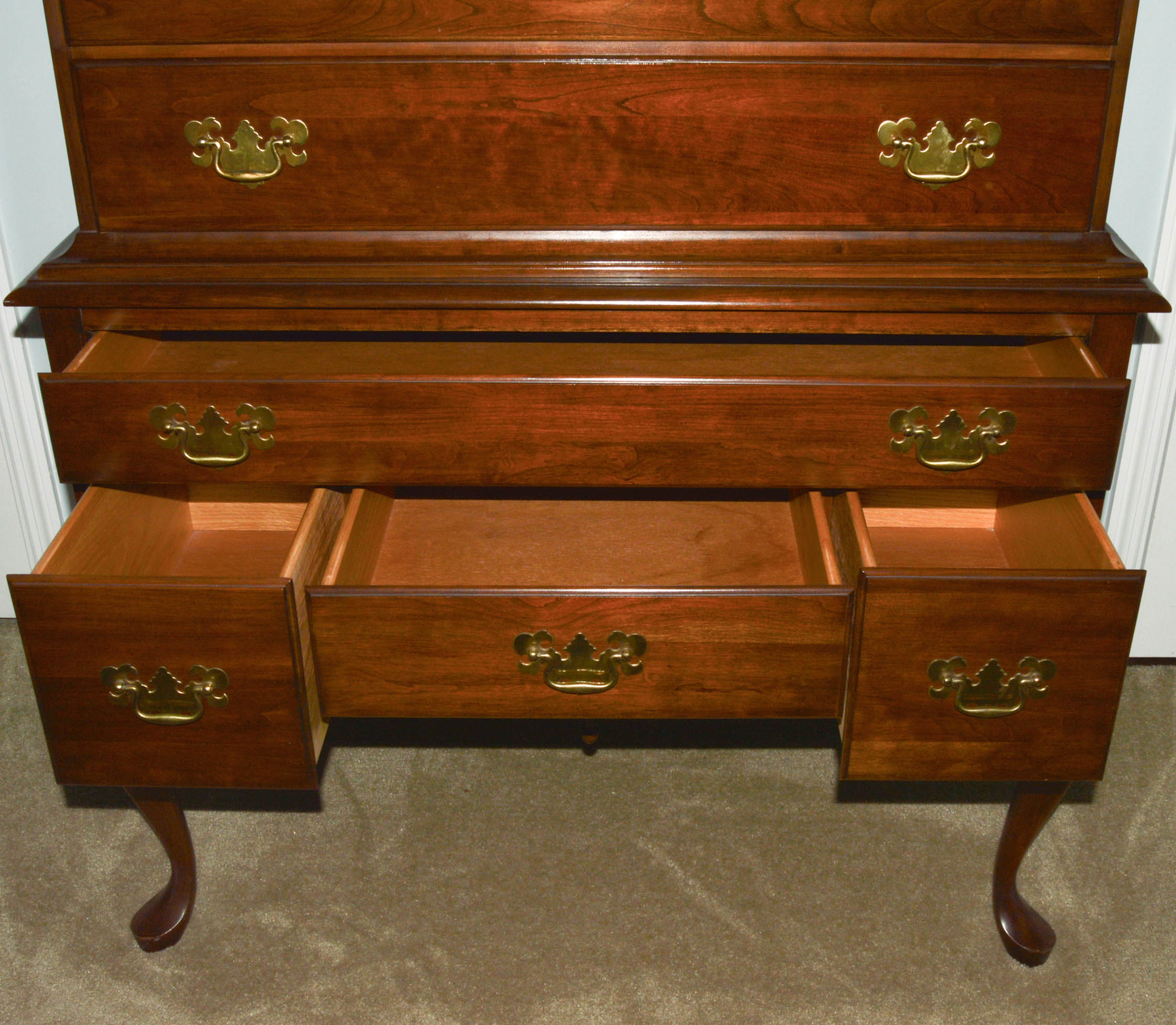 Pennsylvania House Cherry Federal Style Highboy