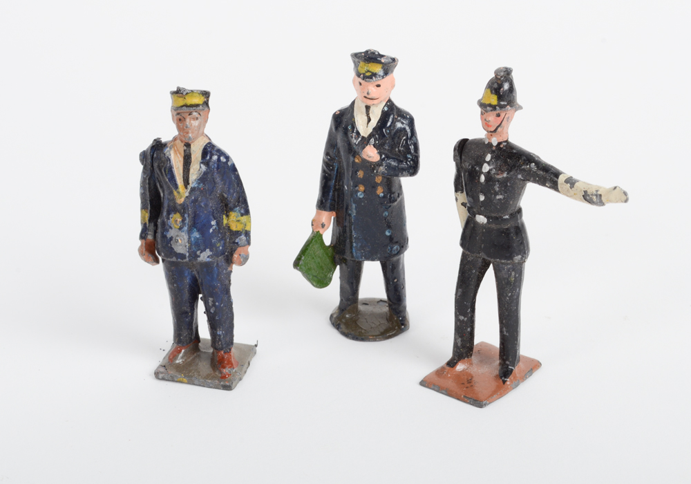 Assortment of Vintage Lead Figures