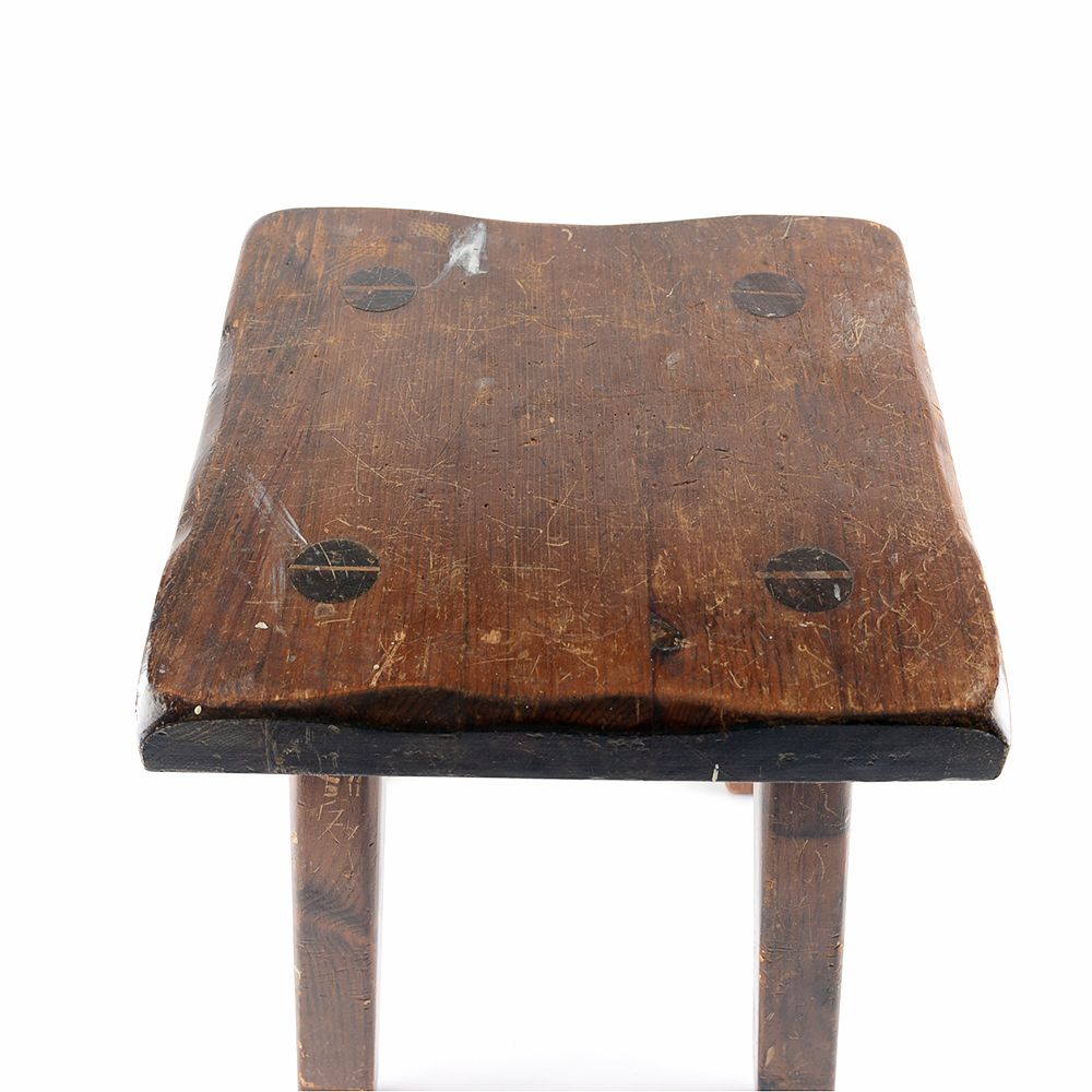 Primitive Pine Stool