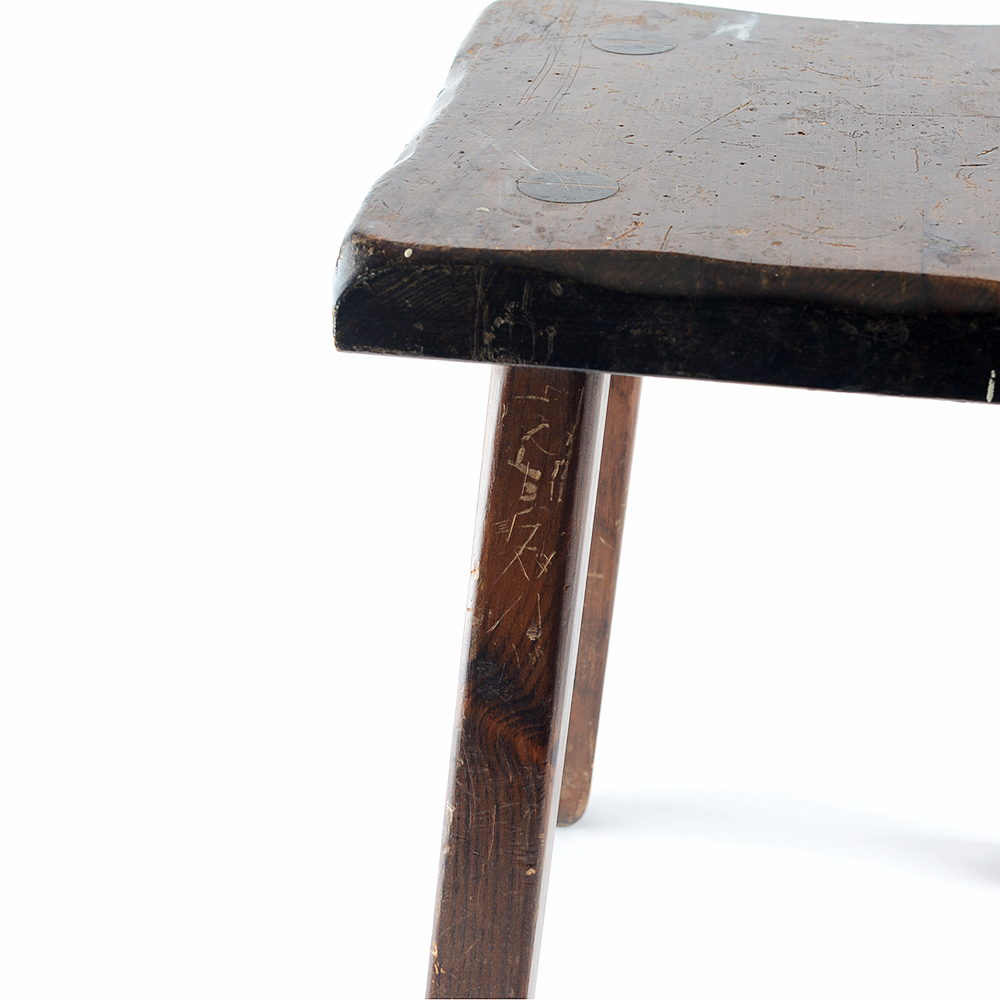 Primitive Pine Stool