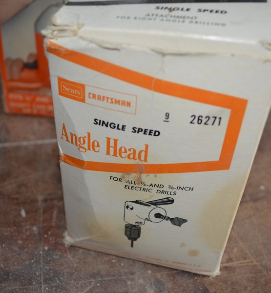 Sears Craftsman 1/2" Drill and Accessories