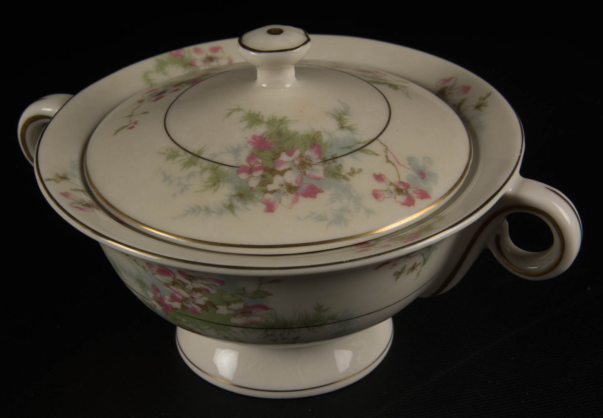 Haviland "Apple Blossom" Teacup Set