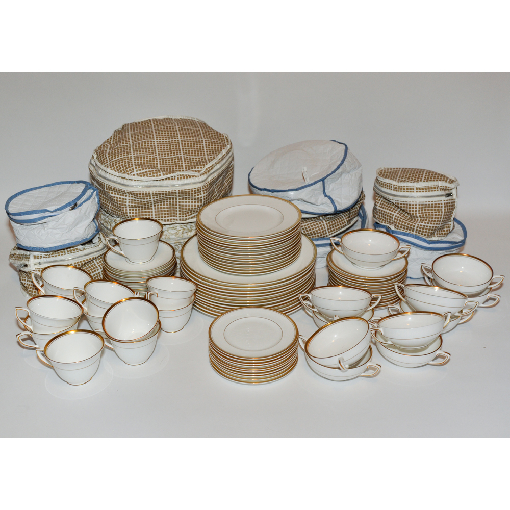 Collection of Royal Worcester "Viceroy Gold" Fine Bone China