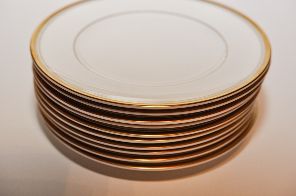 Collection of Royal Worcester "Viceroy Gold" Fine Bone China