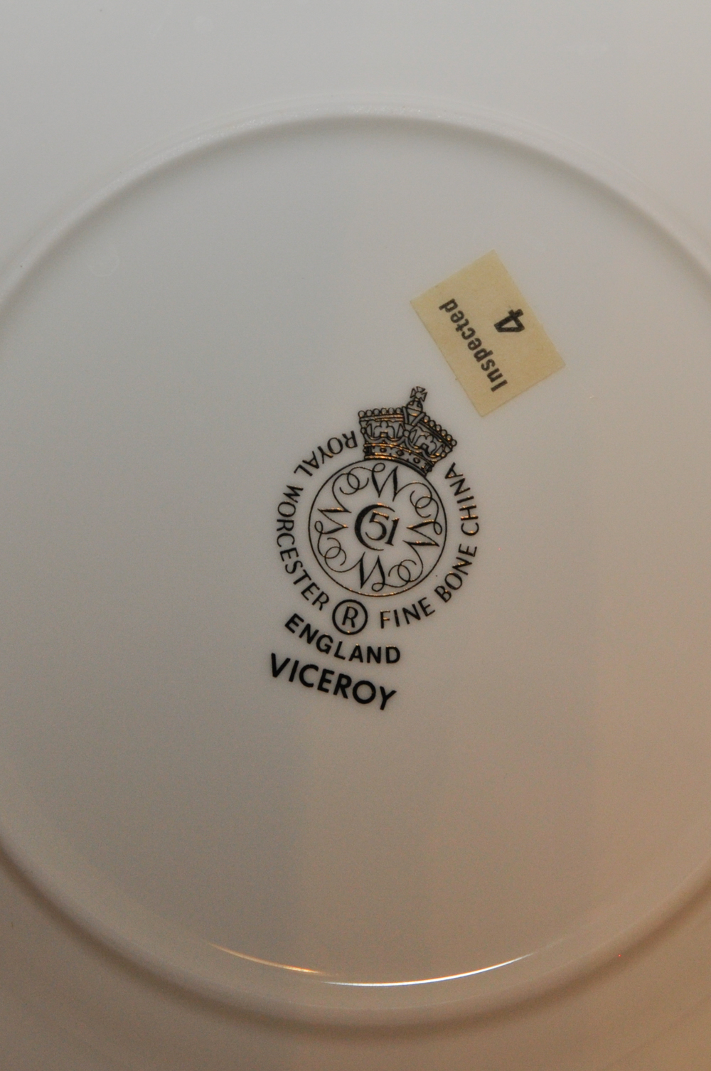 Collection of Royal Worcester "Viceroy Gold" Fine Bone China