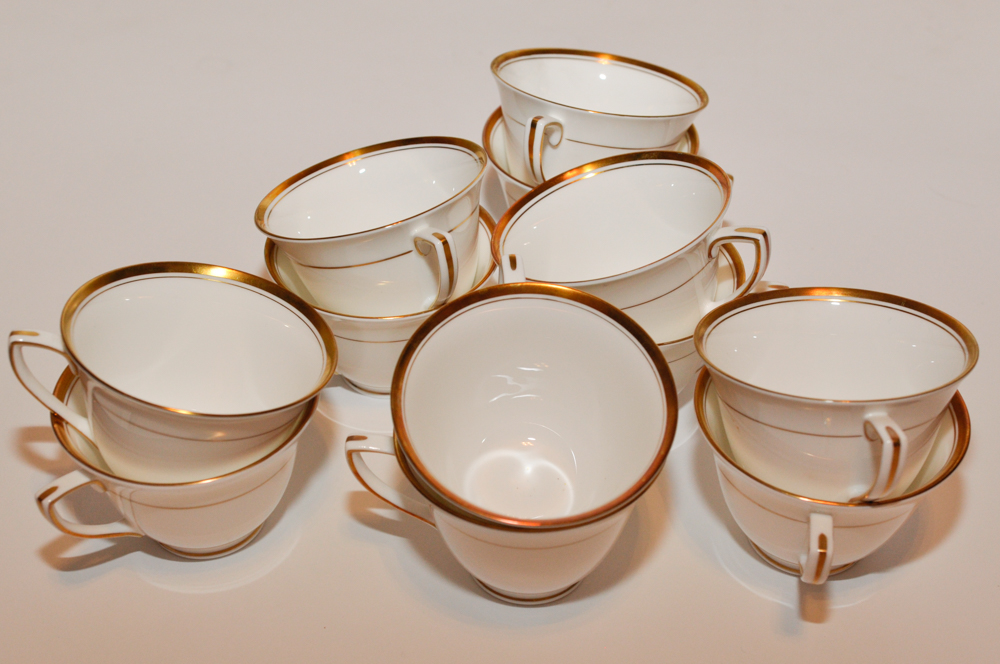 Collection of Royal Worcester "Viceroy Gold" Fine Bone China