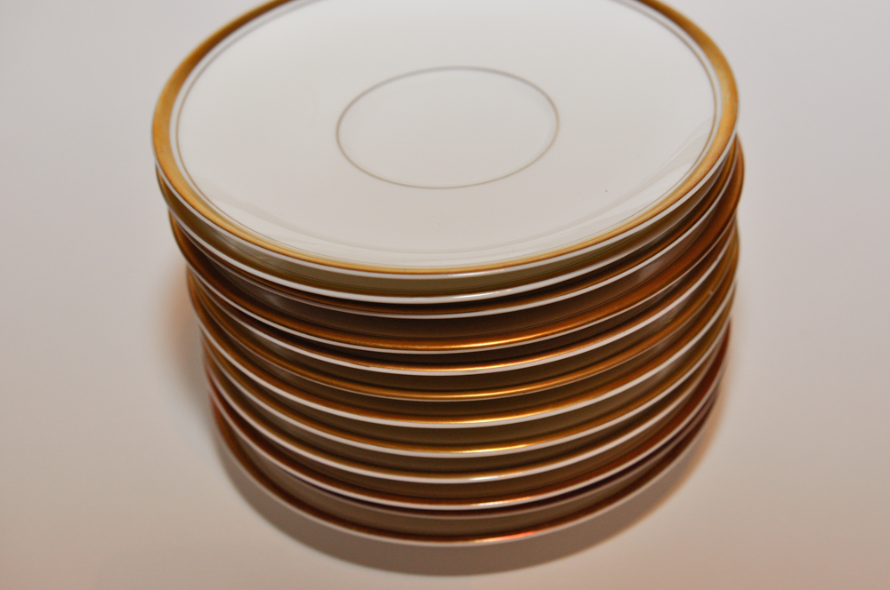 Collection of Royal Worcester "Viceroy Gold" Fine Bone China