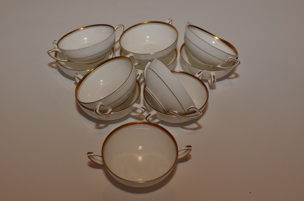 Collection of Royal Worcester "Viceroy Gold" Fine Bone China