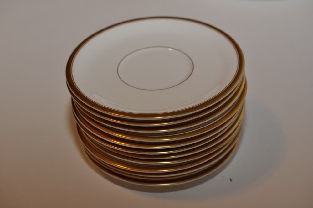 Collection of Royal Worcester "Viceroy Gold" Fine Bone China