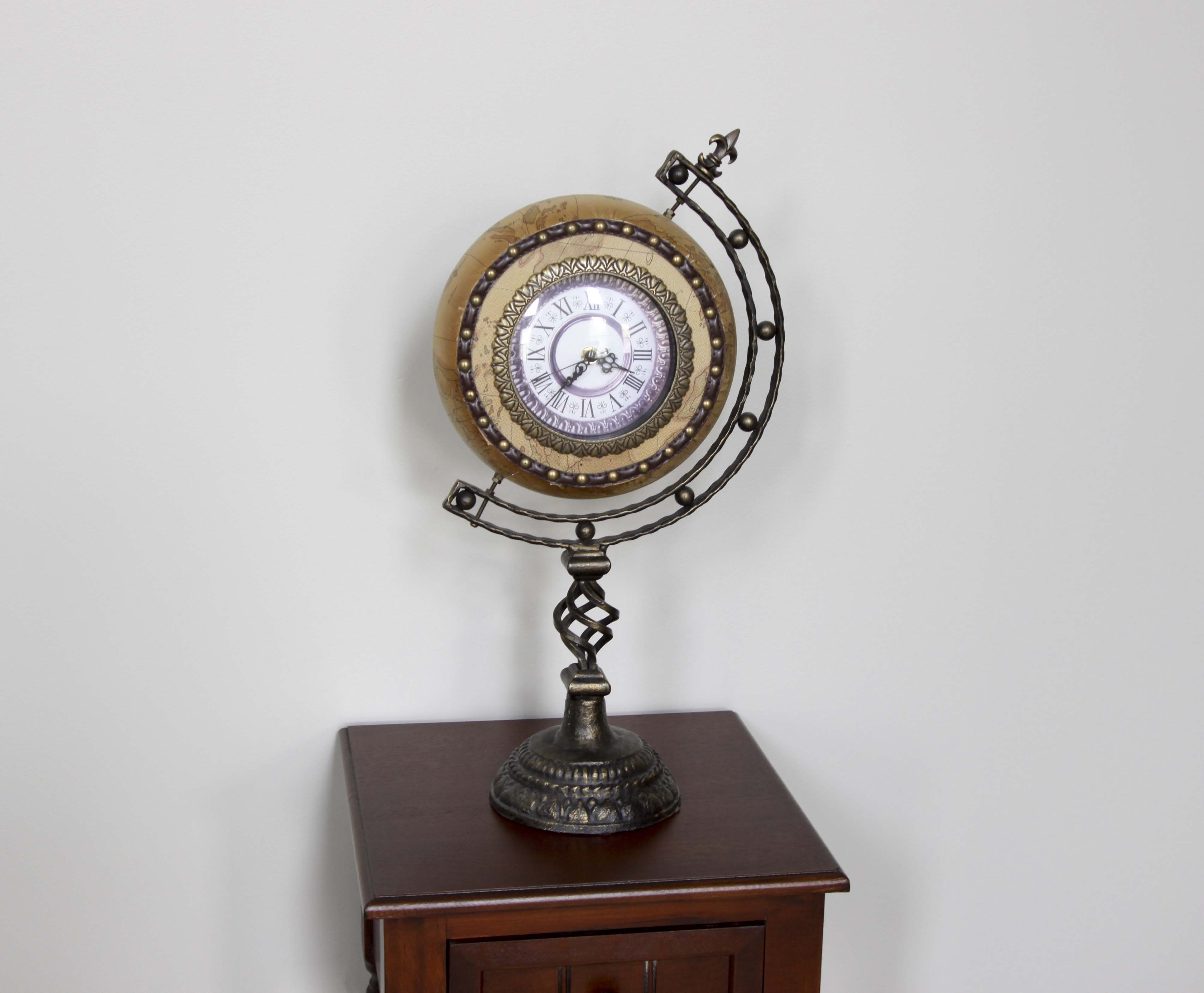 Accent Table and Table Clock