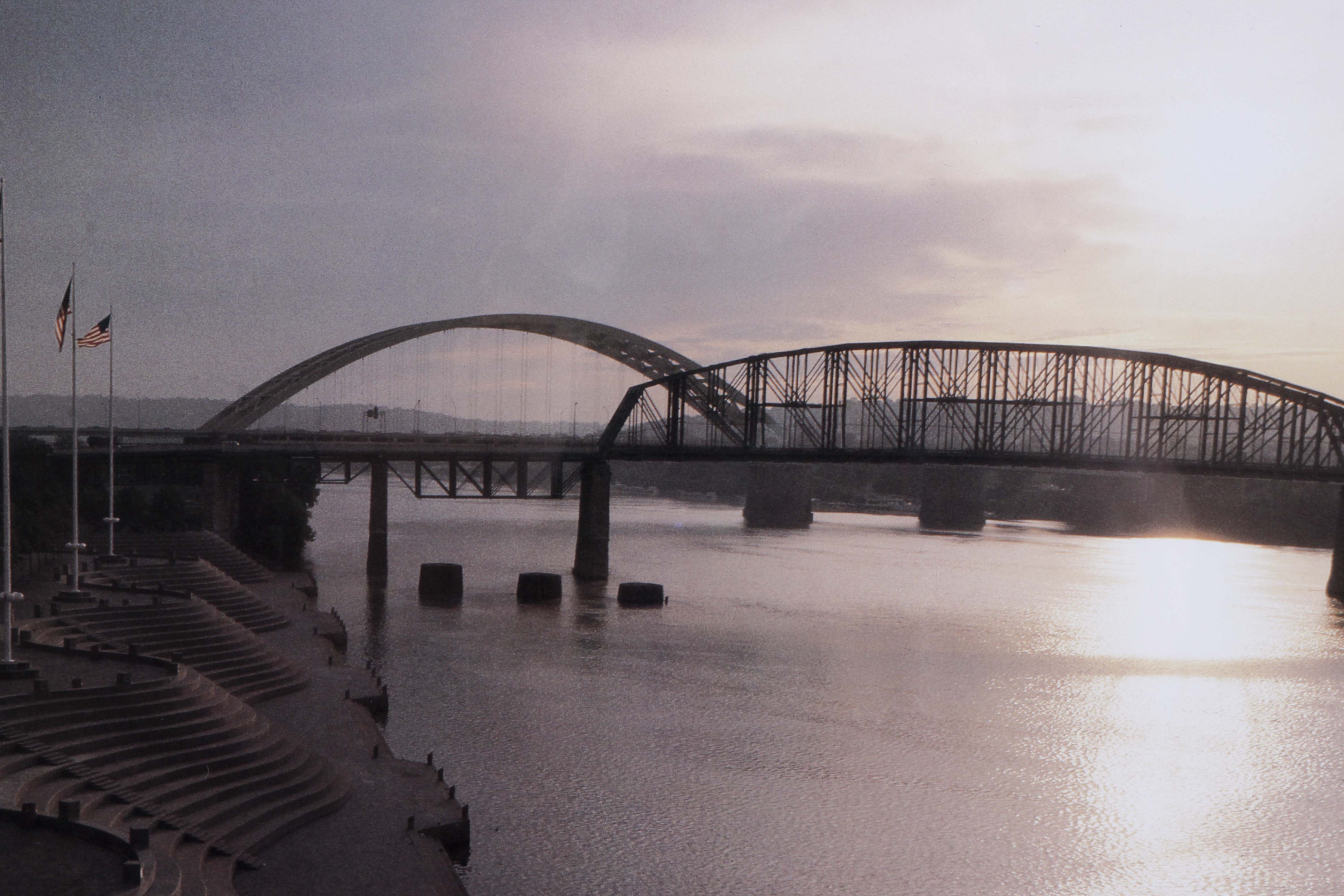 Signed and Numbered J. Miles Wolf "Serpentine Wall" Litho Print