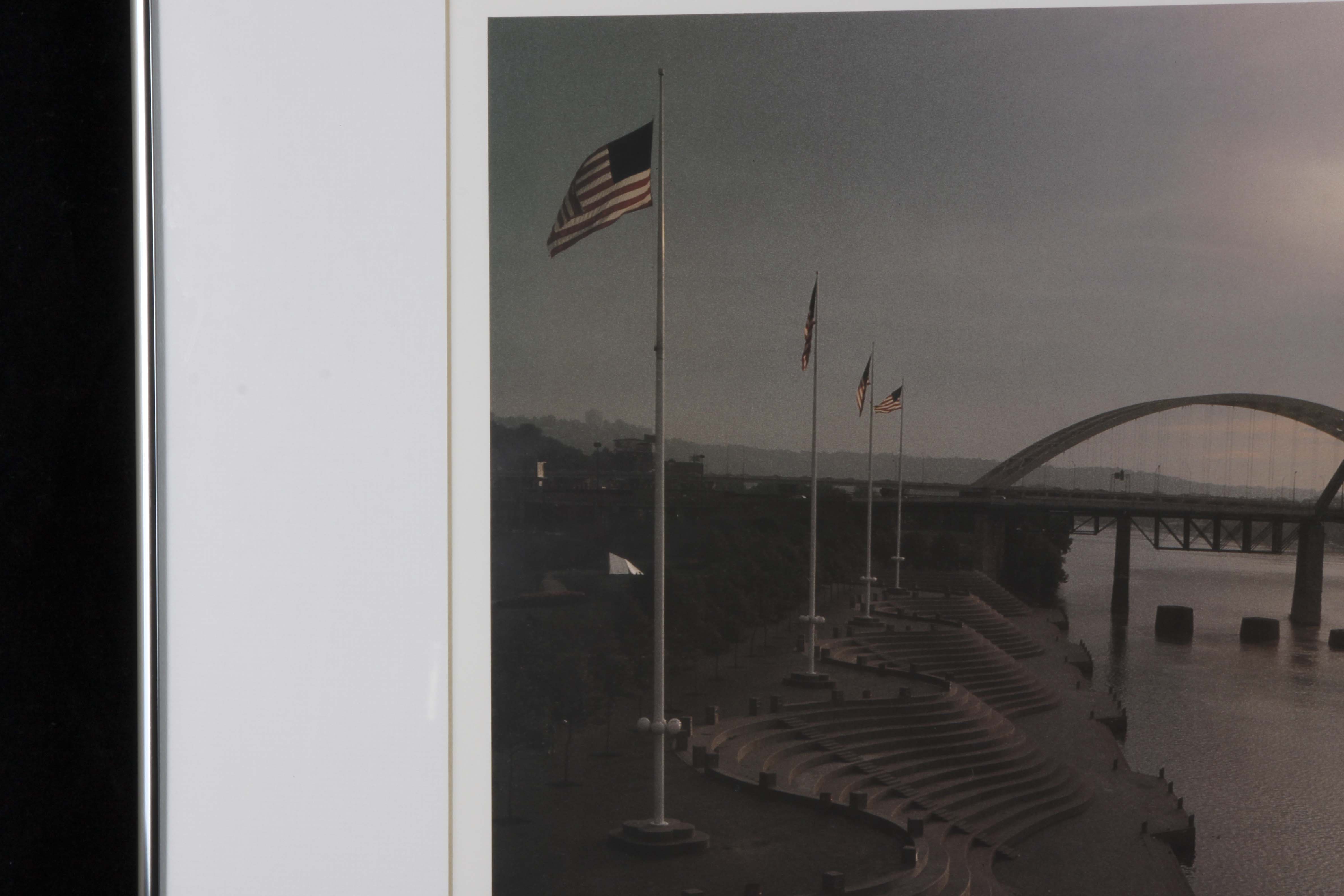 Signed and Numbered J. Miles Wolf "Serpentine Wall" Litho Print